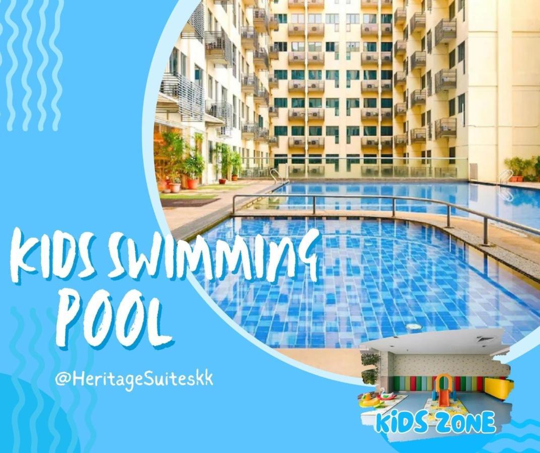 New Homestay !! Heritage Suites Near Imago Mall City Central , Free Highspeed Wifi & Netflix , Kota Kinabalu Luaran gambar