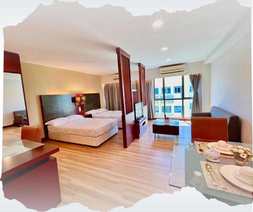 New Homestay !! Heritage Suites Near Imago Mall City Central , Free Highspeed Wifi & Netflix , Kota Kinabalu Luaran gambar