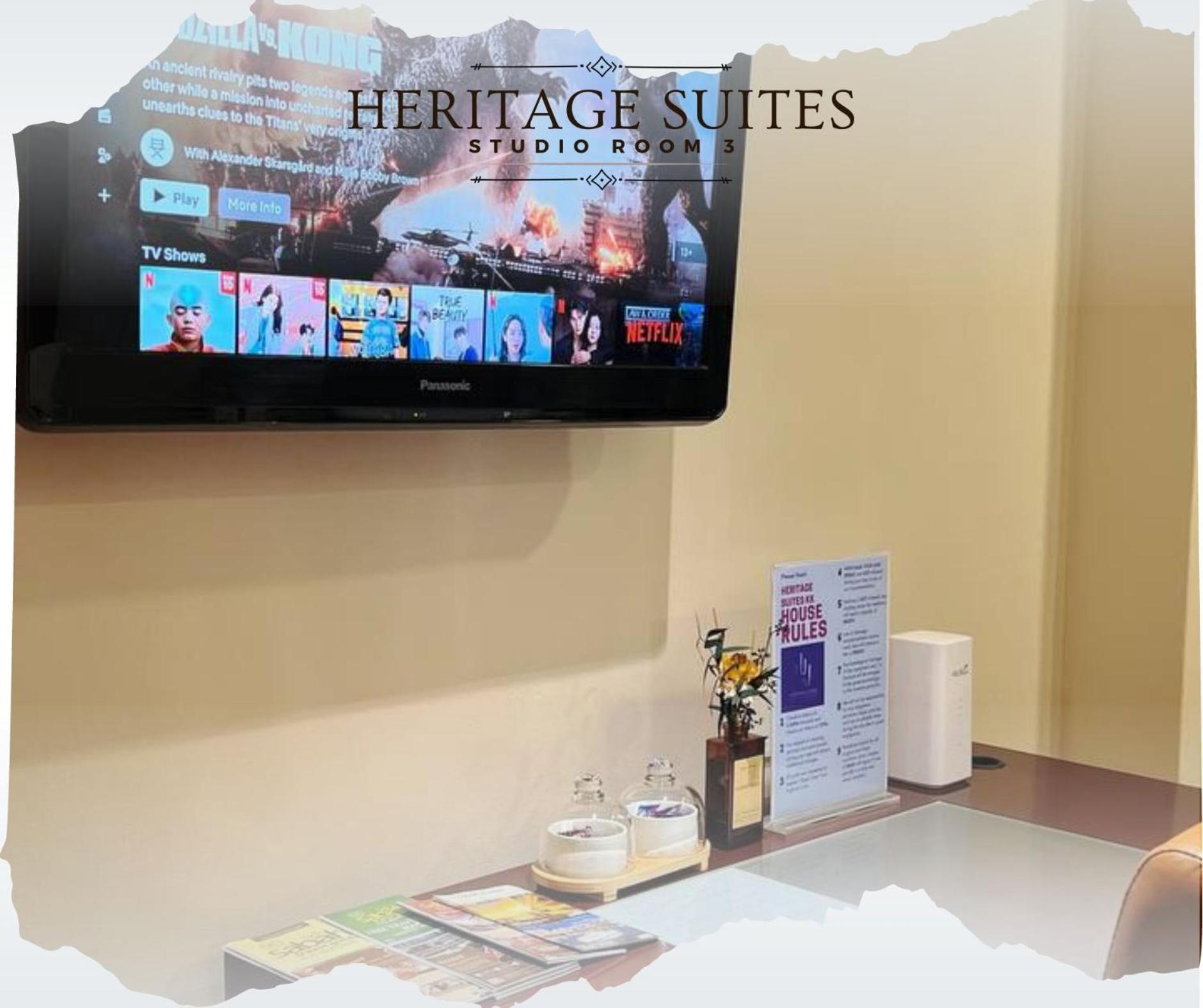 New Homestay !! Heritage Suites Near Imago Mall City Central , Free Highspeed Wifi & Netflix , Kota Kinabalu Luaran gambar